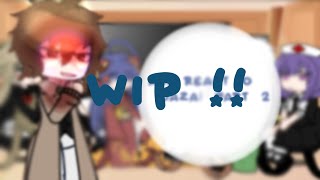 🎟ADA React To Osamu Dazai Pt 2 WIP [upl. by Ecilahc111]