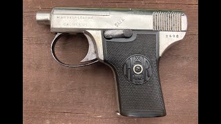 The Harrington amp Richardson SelfLoading 25acp Pistol [upl. by Dniren]