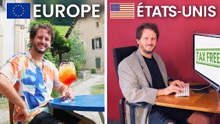 🇪🇺 La Vie estelle Mieux en EUROPE ou en AMÉRIQUE 🇺🇸 [upl. by Apps]