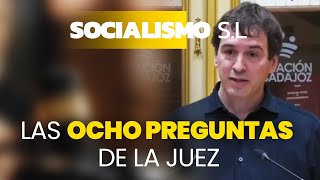 Las ocho preguntas de la juez que acorralan al hermano de Pedro Sánchez [upl. by Vladamar]