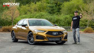 2021 Acura TLX TypeS Sport Sedan Reviewed [upl. by Gherardi]