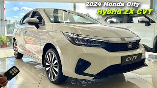 Honda City Hybrid ZX CVT 2024 Price amp Features ❤️ Honda City 2024 Top Model [upl. by Cianca473]