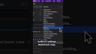 Audition Inserting Multiple Clips in the Multitrack [upl. by Keverian951]