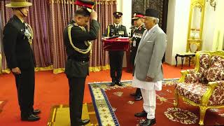 Investiture Ceremony of General Upendra Dwivedi Chief of the Army Staff Indian Army [upl. by Murdocca]