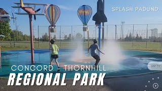 Concord  Thornhill Regional Park  At the splash pad amp a playground with kids [upl. by Eidak678]