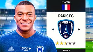 I Rebuilt Paris FC With PSG Players ONLY [upl. by Itnava254]