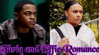 Tariq and Effie Romance  50cent powerbook2 starz [upl. by Nerrual]