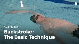 Backstroke Swimming Technique  Stroke [upl. by Yklam]