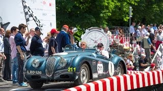 Mille Miglia 2014  Jay Lenos Garage [upl. by Anoyk]