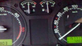 Skoda Octavia 19 TDI 110 stock  Acceleration 0100 95 seconds [upl. by Cressler]