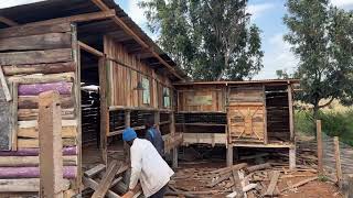 Sheep House Design in Kenya ratzonfarm animals [upl. by Nnairek776]