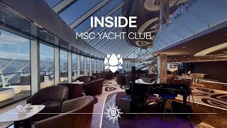 Eat Sleep Cruise’s Exclusive Experience of MSC Yacht Club [upl. by Losiram]