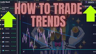 How To Draw Trend Lines  Binary Options Trading  Trend Line Trading Strategy  Trend [upl. by Ludovick3]