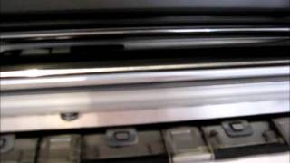 HP DesignJet 5000 repairs  Check print head path error [upl. by Ahslek108]