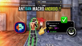 free fire android macro sensi tutorial  macro Droid settings tutorial [upl. by Elleina]