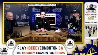 Officiating  The Hockey Edmonton Show  Season 1 Episode 10 [upl. by Nesahc383]