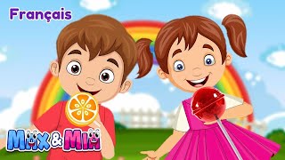 Chanson de Sucette  Lollipop song  Chansons et comptines pour enfants  Max and Mia [upl. by Biddie]