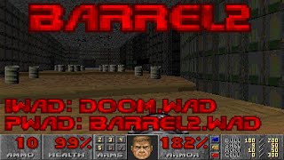 Doom  Barrel2 BARREL2WAD 100 DOSBox [upl. by Wash742]