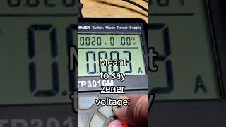 How To Steady Trimpot Vout With Zener Diode electronics electronics101 howto [upl. by Hgielrahc256]