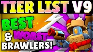 Brawl Stars Tier List V9  Best Brawlers Every Mode  Assassin Meta [upl. by Tserrof]