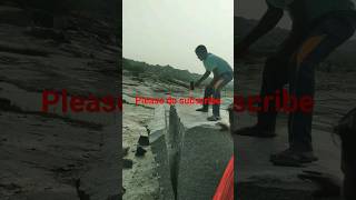 granite stone cutting video viral [upl. by Otreblig]