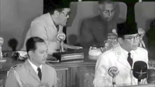 President Sukarno Opening Speech at the Bandung Conference 1955 Indonesia [upl. by Mendelson288]