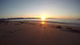 Time lapse sunrise at Haldimand beach Gaspé [upl. by O'Dell]