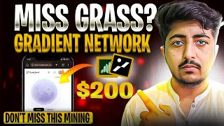 Gradient Network Airdrop Full Details  Gradient Node Mining Airdrop in Mobile  Missed GRASS Profit [upl. by Arun324]