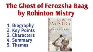 The Ghost of Ferozsha Baag by Rohinton Mistry Summary in UrduHindi Themes Characters Key Points [upl. by Susie]