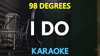 98 Degrees  I Do Cherish You KARAOKE Version [upl. by Ingunna]