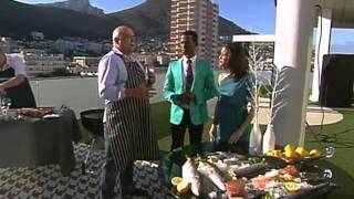 SAs Tops Chefs have a Fish Braaioff on eXpresso [upl. by Mitman]