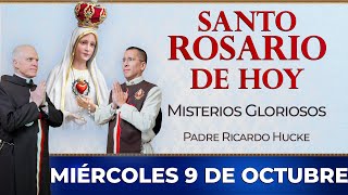 Santo Rosario de Hoy  Miércoles 9 de Octubre  Misterios Gloriosos rosario santorosario [upl. by Chet]