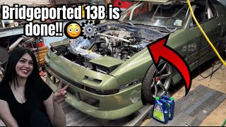 Turning an ABANDONED RX7 into a Bridgeport 13B  RX7 FC  Tay Miles [upl. by Garlaand]