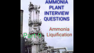 Ammonia Plant Related Question Part 9 ammonia cooling [upl. by Anileh]