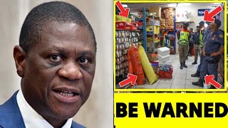 Paul Mashatile Declares War Against Illegal ForeignersHe says Go Back And Work Hard In Your Country [upl. by Notsle]