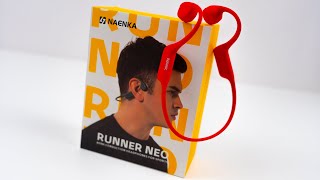 Naenka Runner Neo Bone Conduction Headphones Unboxing  ASMR [upl. by Ralph]