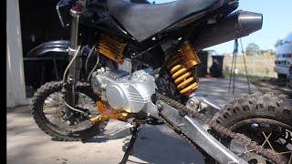 Performance 125cc Engine Build Final Parts And Start [upl. by Ainoloppa]