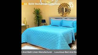 Luxurious Bed and Bath Linen Manufacturer [upl. by Naamann]