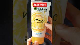 Vitamin C Garnier Face Wash shorts vitaminc glowingskin skincare ytshort [upl. by Omrellig]