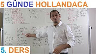 5 GÜNDE HOLLANDACA 5 DERS HOLLANDACA ÖĞRENİYORUM [upl. by Rochella]