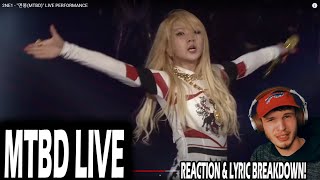 CL  MTBD LIVE REACTION  LYRIC BREAKDOWN amp TRANSLATION 2NE1 [upl. by Aicatsanna]