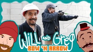 Will amp Greg Show Homemade Bow amp Arrow Ep 6 [upl. by Myrvyn]