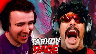 DrLupo Reacts to DrDisrespects BEST TARKOV RAGE MOMENTS [upl. by Yasmar]