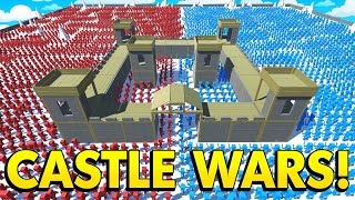 Ancient Warfare 2  EPIC CASTLE WARS BATTLES Ancient Warfare 2 Gameplay [upl. by Callista]