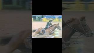 Barrel Racing  shorts cowboy horse barrelhorse barrelracing barrelracer fypviral fyp nfr [upl. by Schlenger626]