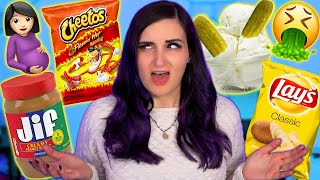 Pregnant Woman Tries WEIRD Pregnancy Cravings [upl. by Ramsay]