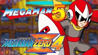 「GBA」Mega Man 5  Dark Man Mega Man Zero 4 Style [upl. by Beryl]