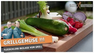 ❗Grillgemüse  Beilage vom Grill  Vegetarisch grillen❗ [upl. by Crescentia]