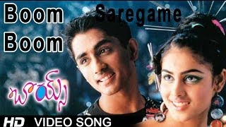 Boom Boom Full Video Song  Boys Movie  Siddharth  Bharath  Genelia  Thaman SS [upl. by Ojaras]