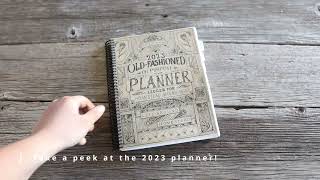 The 2023 Old Fashioned on Purpose Planner is HERE [upl. by Arraet]